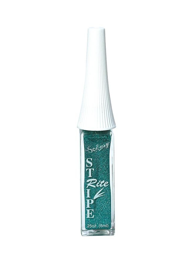 Its So Easy - Stripe Rite Glitter Nail Paint Aqua - Image 1