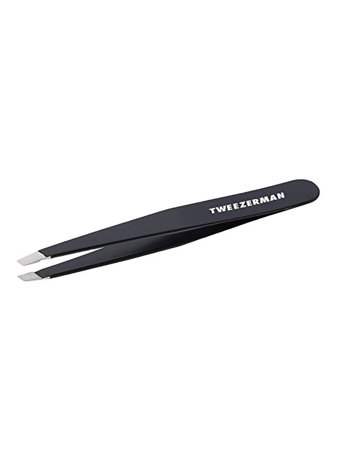 Tweezerman Slant Tweezer Black/White/Silver  - Image 1
