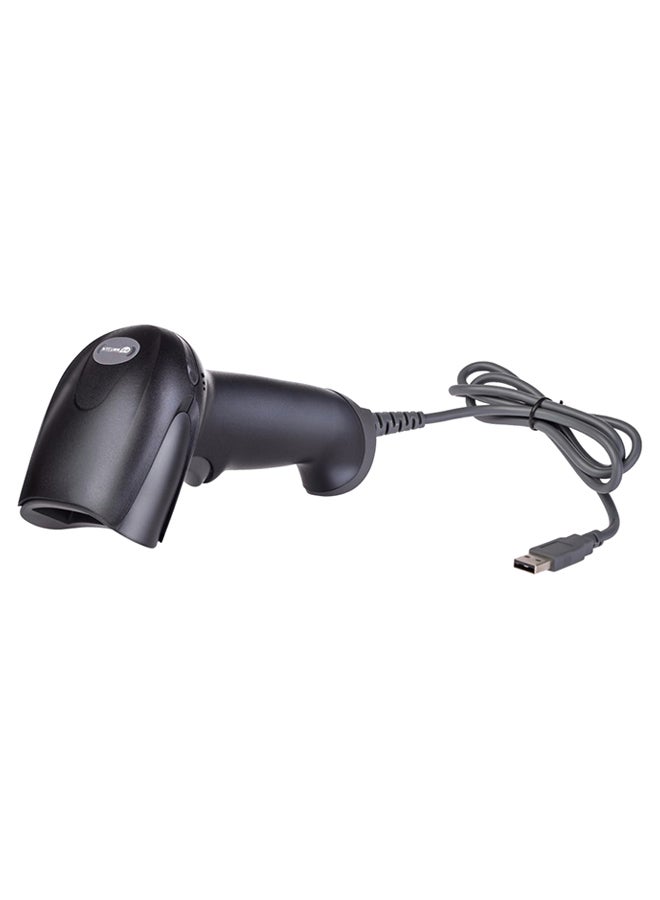 Generic Handheld Barcode Scanner Black  - Image 2
