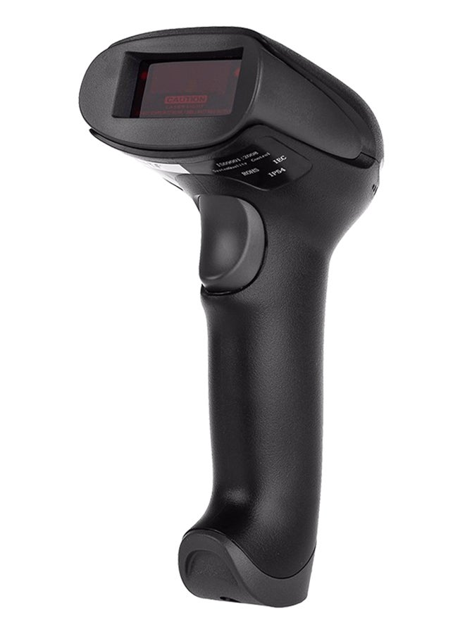Generic Handheld Barcode Scanner Black  - Image 1