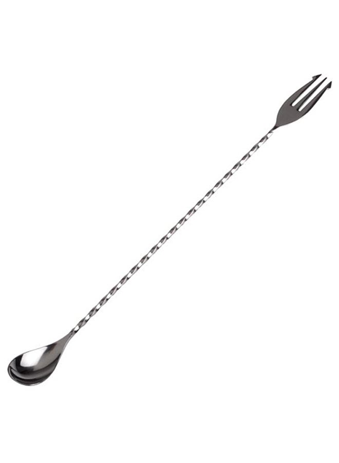 BarPros Fork End Spoon Silver 30cm