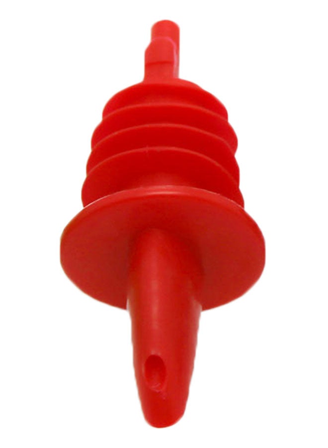 BarPros 12-Piece Pourer Red 7cm  - Image 1