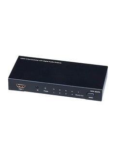 4x1 HDMI Toslink Switch Black