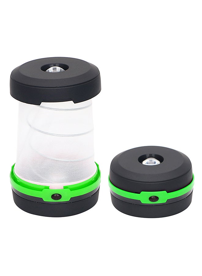 Multifunction Retractable Camping Light LED Flashlight Portable Lantern Mini Tent Green/Black 0.15kg - Image 3