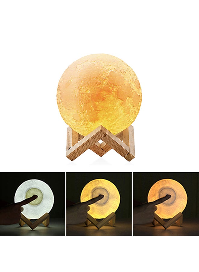 3D Printing Moon Light Lunar Night Lamp Multicolour 0.59kg - Image 3