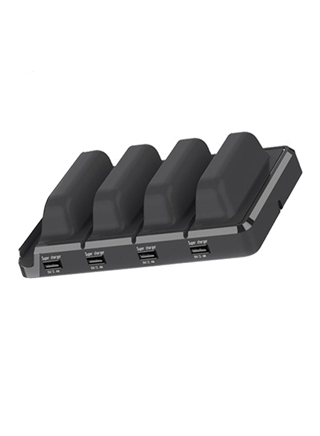Generic 4 -Ports High Speed USB Charging Hub Black  - Image 2