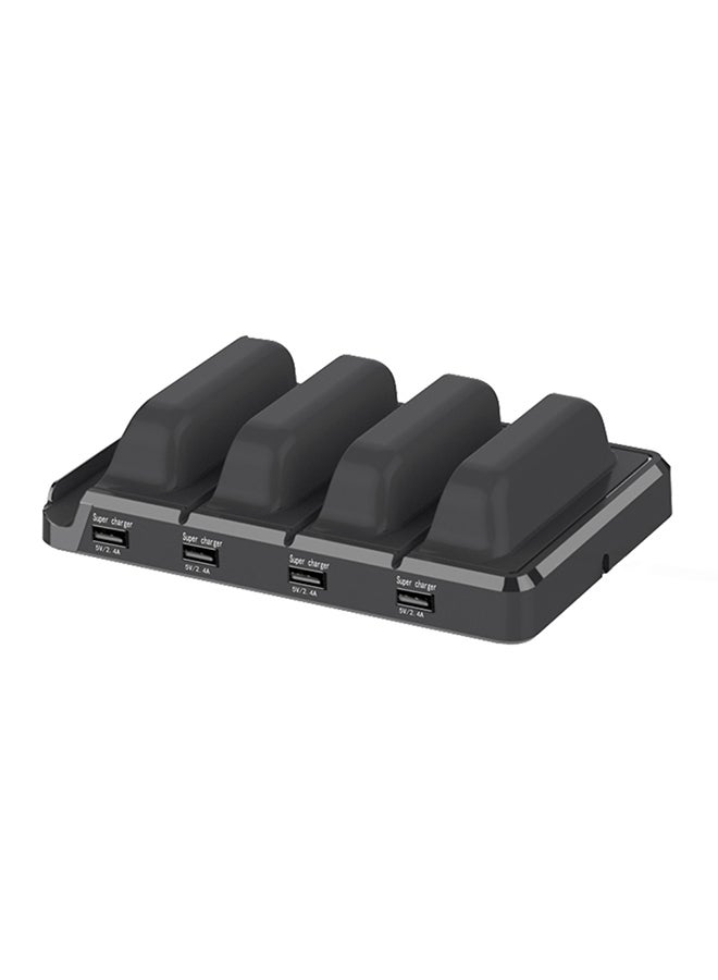 Generic 4 -Ports High Speed USB Charging Hub Black  - Image 3