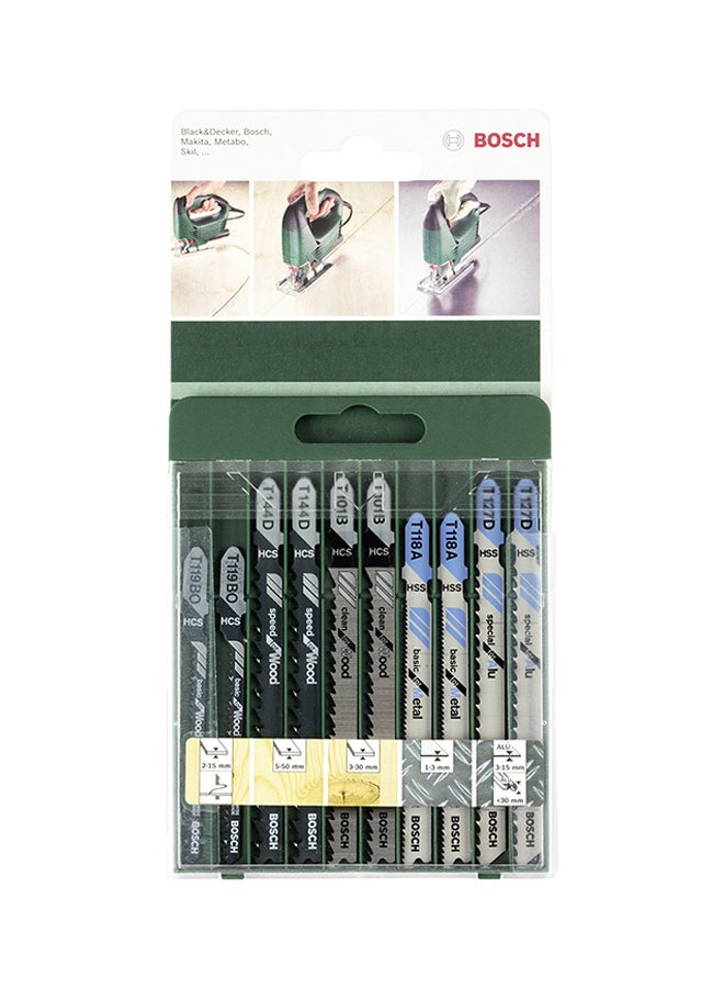 BOSCH Thick Wood Jigsaw Blade Cutter Multicolour 10cm 