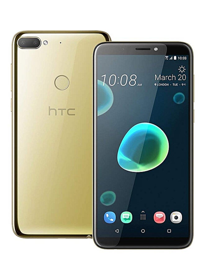 HTC - Desire 12+ Dual SIM Gold 32GB 3GB RAM 4G LTE - Image 1