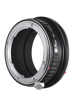 Fikaz High Precision Lens Mount Adapter Ring For Nikon S/D Lens To Canon EOS Black  - Image 4