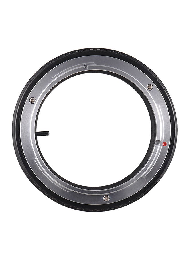Lens Mount Adapter Ring For Canon FD Lens To Canon EOS Black  - Image 4