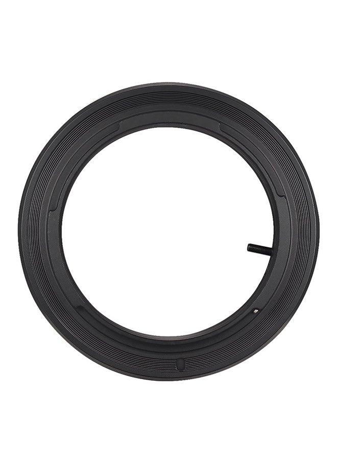 Lens Mount Adapter Ring For Canon FD Lens To Canon EOS Black  - Image 5