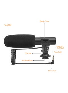 Shoot Portable Condenser Stereo Microphone XT-451 Black  - Image 3
