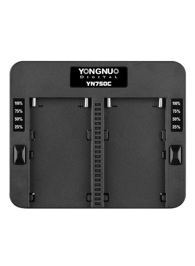 YONGNUO YN750C Battery Chargers For DSLR Black  - Image 1