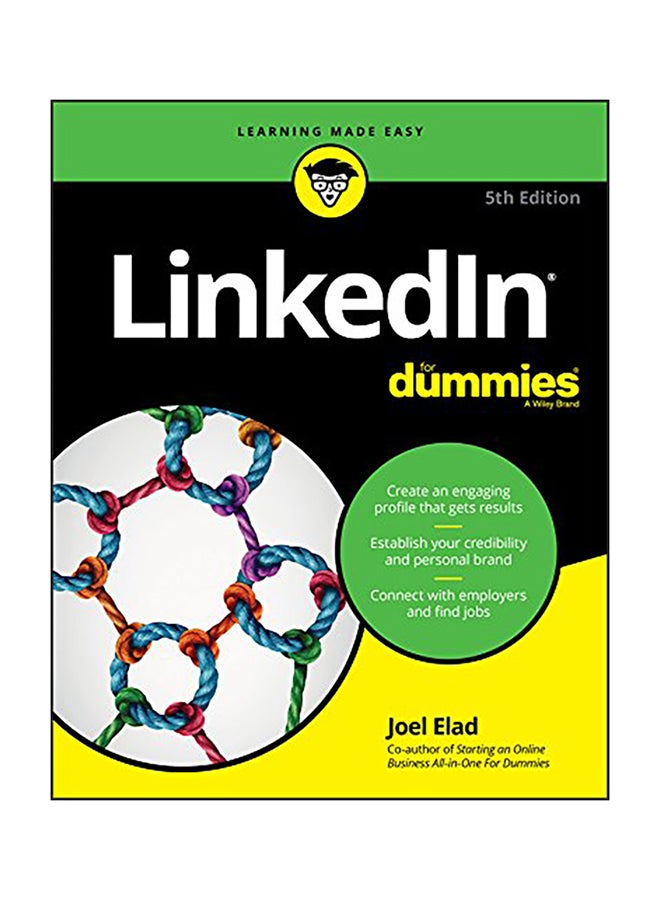 Linkedin For Dummies Paperback English by Joel Elad - 43245