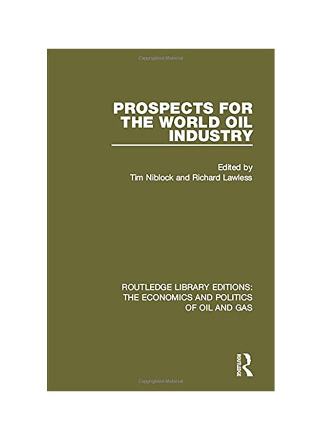Prospects For The World Oil Industry hardcover english 