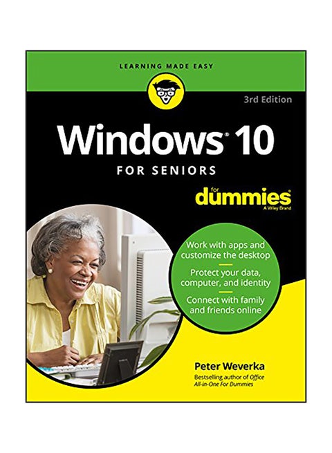 Windows 10 For Seniors For Dummies Paperback English by Peter Weverka - 43235