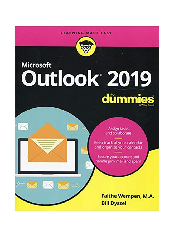 Outlook 2019 For Dummies Paperback English by Faithe Wempen 