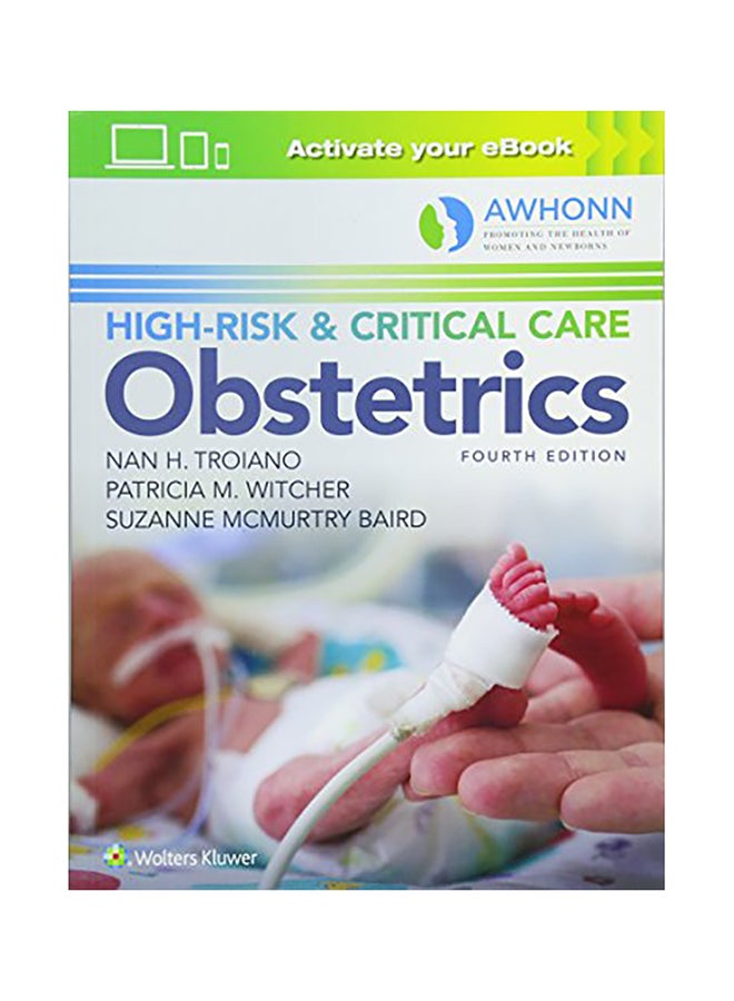 High Risk And Critical Care Obstetrics paperback english - 2018