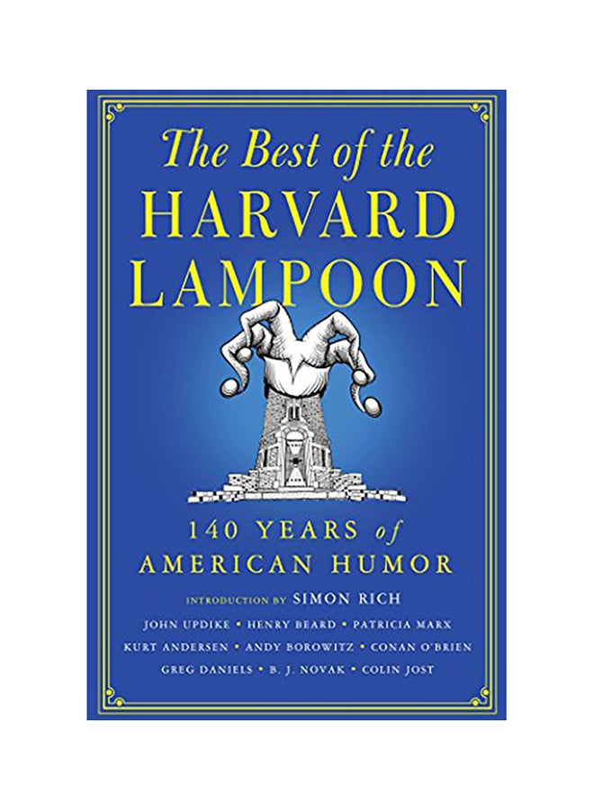 The Best Of The Harvard Lampoon: 140 Years Of American Humor hardcover english