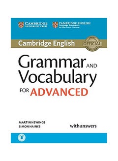 Grammar And Vocabulary For Advanced Book With Answers And Audio: Self-Study Grammar Reference And Practice Paperback English by Martin Hewings - 42054