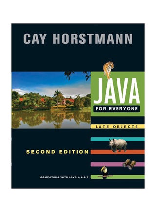 Java For Everyone: Late Objects Paperback English by Cay S. Horstmann - v1558093941/N25837376A_1