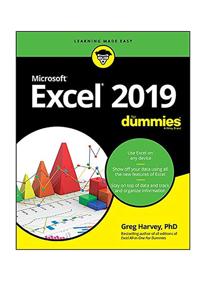 Excel 2019 For Dummies Paperback English by Greg Harvey - 43438 