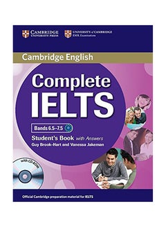 Complete Ielts Bands 6.5-7.5 Student'S Book With Answers [With Cdrom] Paperback English by Guy Brook-Hart