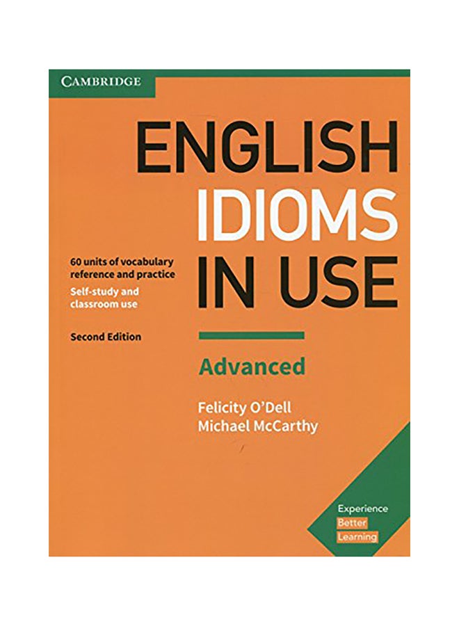 العبارات الإنجليزية المستخدمة في المستوى المتقدم كتاب مع الإجابات: مرجع المفردات والتدريب (منقح)