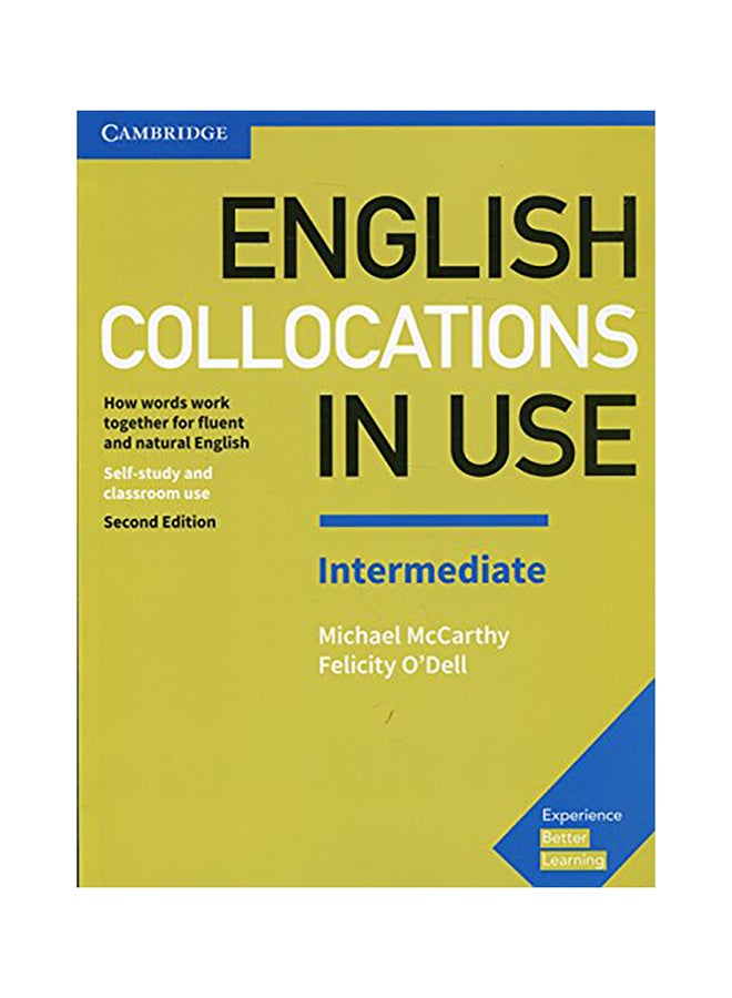 null - English Collocations In Use Intermediate Book With Answers: How Words Work Together For Fluent And Natural English (Revised) Paperback English by Michael McCarthy - 42943 - Image 1