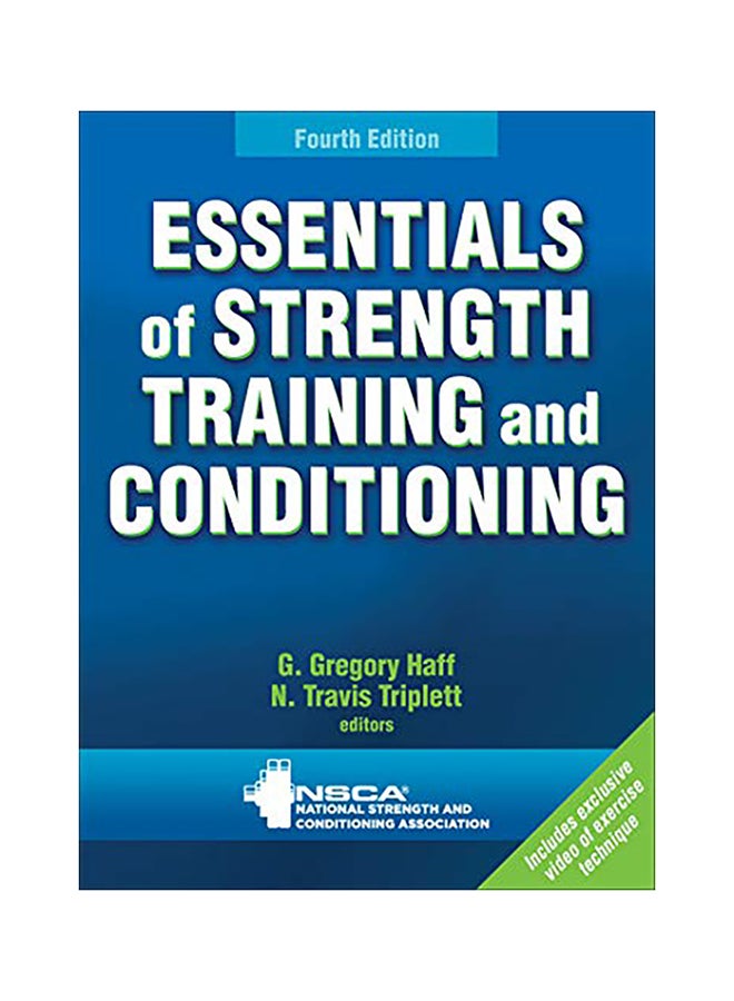 Essentials Of Strength Training And Conditioning Hardcover English by Nsca -National Strength & Conditioning A