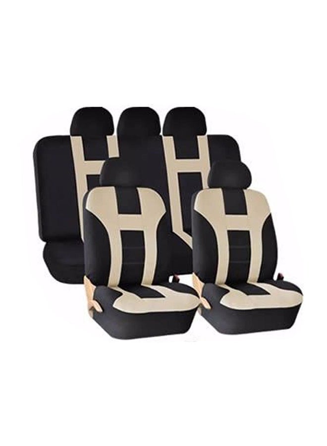 4-Pieces Universal Full Car Seat Cover Set