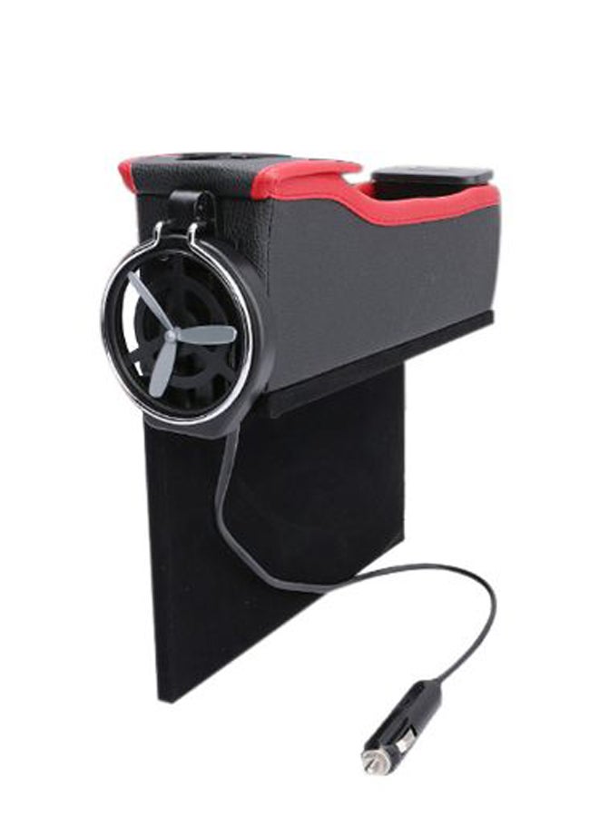 صندوق خاص بمقعد السيارة للإمساك بالأكواب بتصميم ملفوف