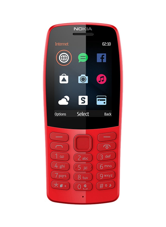 نوكيا - هاتف نوكيا 210 بلون أحمر - Image 1
