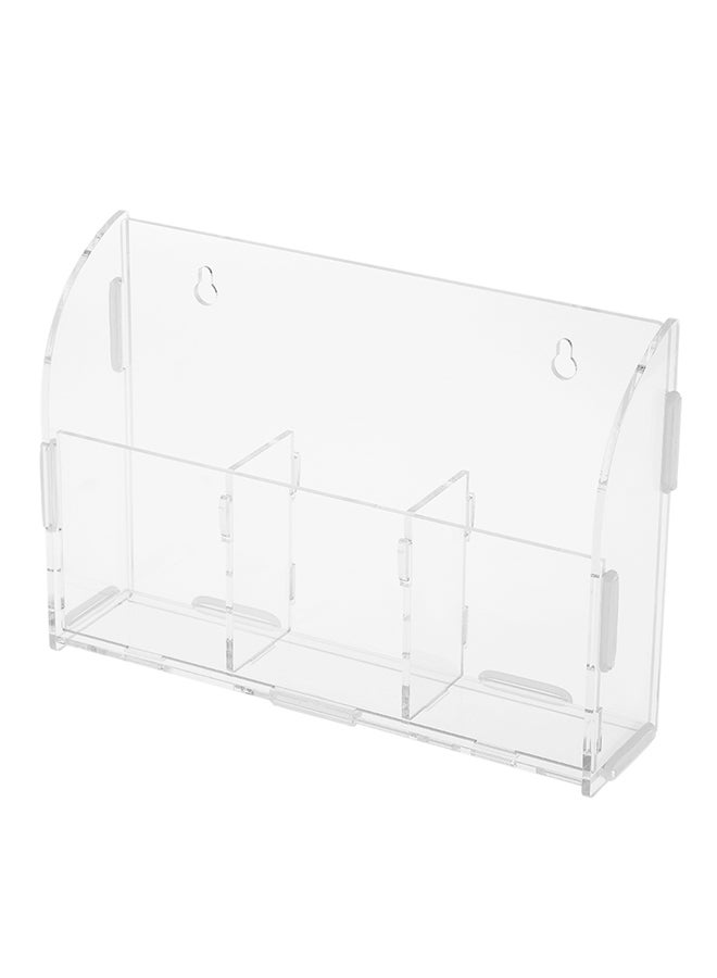 Remote Control Organiser Stand Clear 0.33kg - Image 1