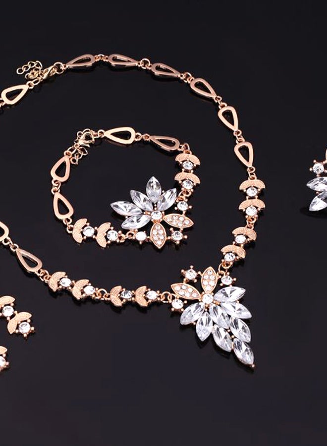 Sharpdo - 4-Piece Alloy Fashion Jewellery Set - Image 1