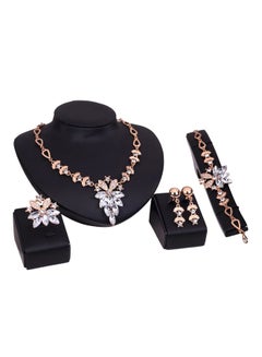 4-Piece Alloy Fashion Jewellery Set