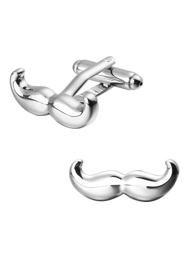 Stainless Steel Beard Look Cufflinks