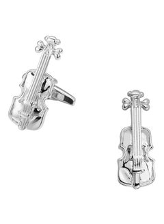 Stainless Steel Violin Cufflinks