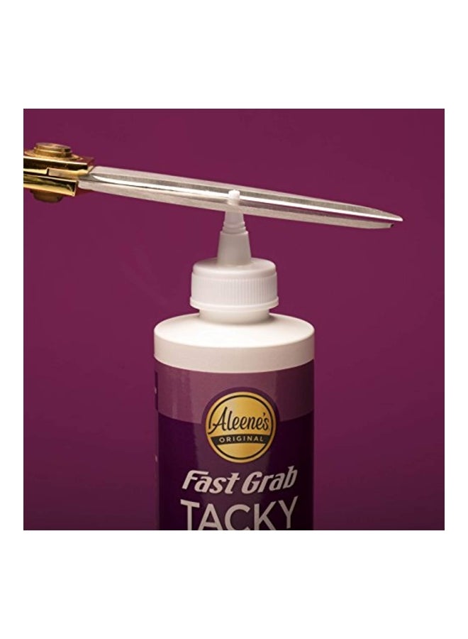 Aleene's Fast Grab Tacky Glue White  - Image 3
