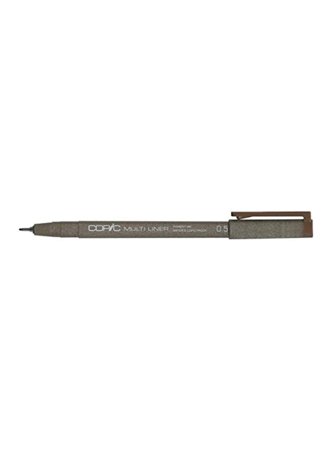 Copic Marker Multiliner Ink Marker Brown 