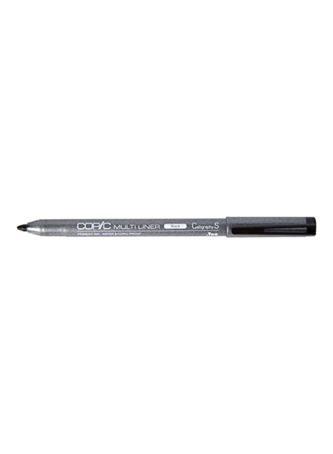 Copic Marker Painting And Drawing Calligraphy Pen Grey/Black 