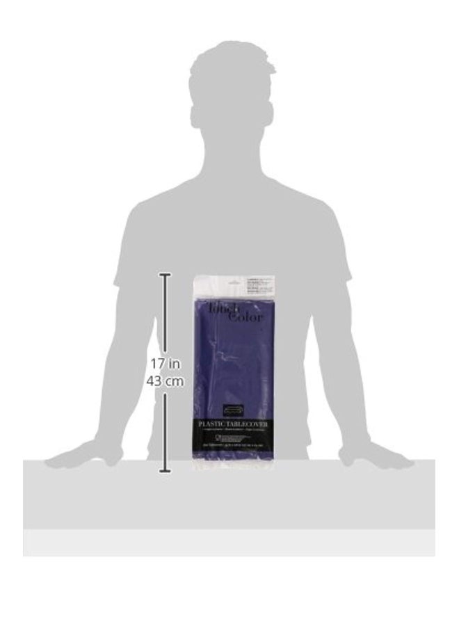 CREATIVE CONVERTING - Pack Of 12 Plastic Table Cover - Image 1