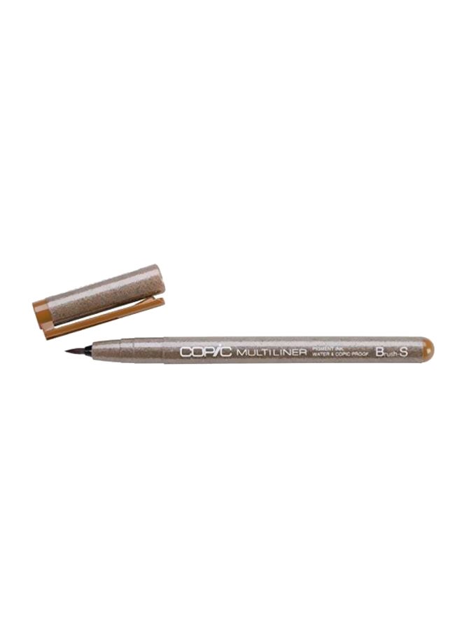 Copic Marker Multiliner Brush Pen Sepia 