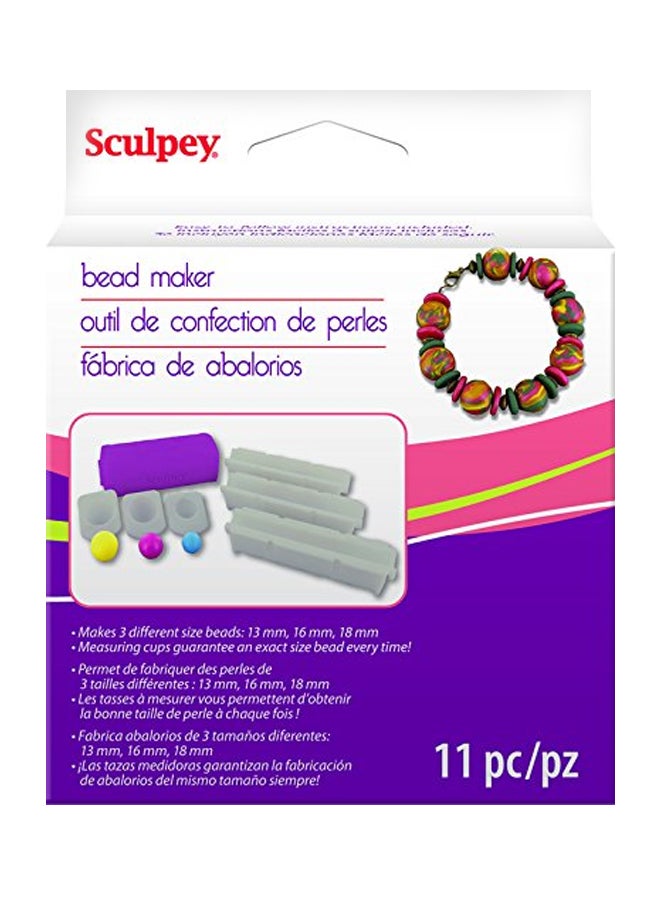 Polyform Sculpey Bead Maker Red/Green/Pink 