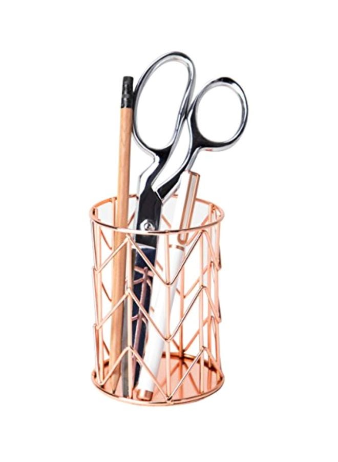 U Brands Metal Pencil Cup Rose Gold  - Image 2