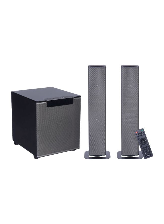 Media Tech - 2.1 Channel Bluetooth Home Theater System MT-737 Silver - Image 1