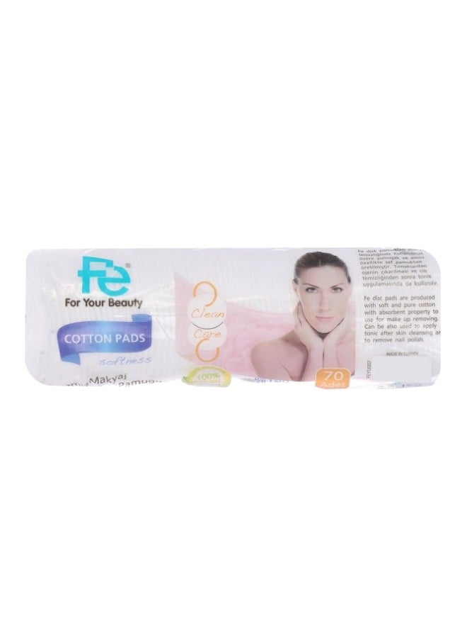 70-Piece Makeup Remover Pads White - v1558165293/N25673143A_1