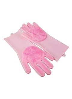 Cool Baby Durable Waterproof Dishwashing Gloves Pink 300grams 
