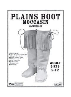 Plains Boot Moccasin Pattern Pack Grey
